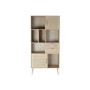 Étagère Home ESPRIT Naturel Bois de paulownia Bois MDF 90 x 37 x 189 cm | Tienda24 Tienda24.eu