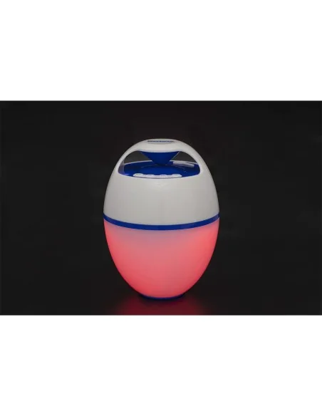 Floating Wireless Speaker with LED Bestway White 6 W | Tienda24 Tienda24.eu