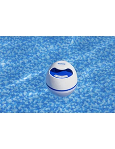 Floating Wireless Speaker with LED Bestway White 6 W | Tienda24 Tienda24.eu