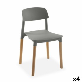 Chair Home ESPRIT White 50,5 x 55 x 82 cm | Tienda24 Tienda24.eu