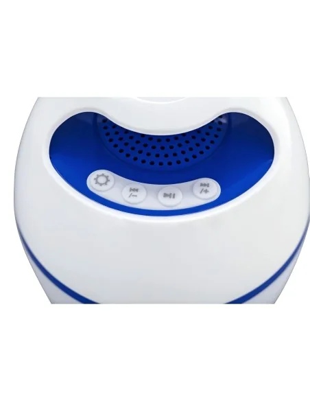 Floating Wireless Speaker with LED Bestway White 6 W | Tienda24 Tienda24.eu