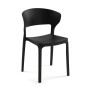 Silla Versa Negro 39,5 x 79 x 41,5 cm (4 Unidades) | Tienda24 Tienda24.eu