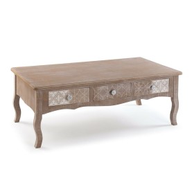 Aparador com Gavetas Alexandra House Living Castanho Corda Madeira de abeto Madeira de paulónia 36 x 77 x 110 cm | Tienda24 Tienda24.eu