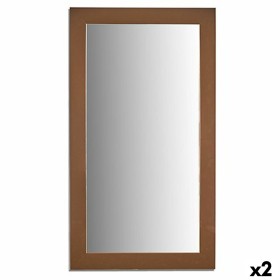 Espelho de parede DKD Home Decor Preto Multicolor Madeira Cristal Moderno Círculos 120 x 2 x 49 cm | Tienda24 Tienda24.eu