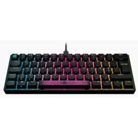 Keyboard Corsair K55 RGB Black Spanish Qwerty by Corsair, Keyboards - Ref: M0316201, Price: 136,04 €, Discount: %