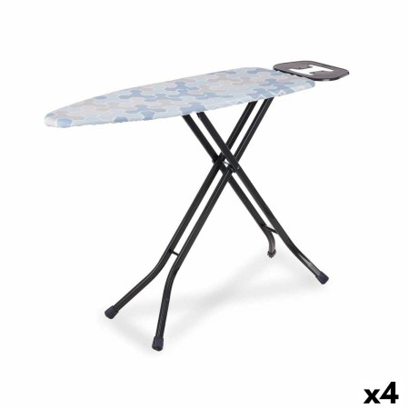 Table à Repasser Bleu Beige Gris Métal Abstrait 110 x 38 x 92 cm (4 Unités) | Tienda24 Tienda24.eu