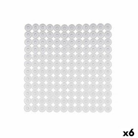 Rutschfeste Duschmatte 50 x 80 cm Dunkelgrau (6 Stück) | Tienda24 Tienda24.eu