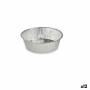 Set de Fuentes de Cocina Desechable Redondo Aluminio 25 x 8 x 25 cm (12 Unidades) | Tienda24 Tienda24.eu