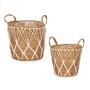 Set of Planters 2 Pieces Natural Marine algae (4 Units) | Tienda24 Tienda24.eu