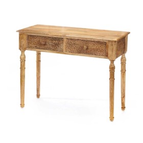 Console DKD Home Decor Bicyclette 180 x 41 x 94 cm Rose clair Fer Bois de manguier | Tienda24 Tienda24.eu