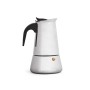 Cafetière Italienne Noir Argenté Acier 6 Tasses | Tienda24 Tienda24.eu