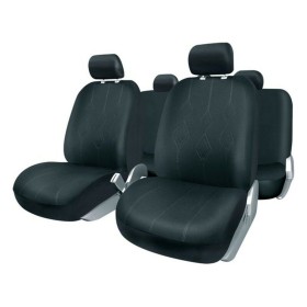 Seat cover Sparco SPCS402BL Black/Blue | Tienda24 Tienda24.eu