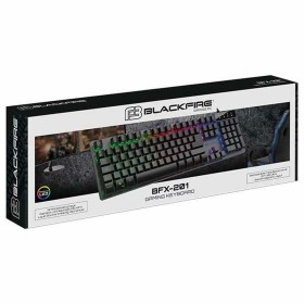 Clavier pour jeu Genesis NKG-1722 RGB Noir | Tienda24 - Global Online Shop Tienda24.eu