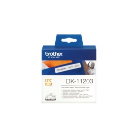 Labels Brother DK-11203 White Black Black/White by Brother, Adhesive labels and stickers - Ref: M0502902, Price: 9,73 €, Disc...