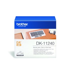 Etiquetas para Impresora Brother DK-11240 Blanco Negro/Blanco de Brother, Etiquetas adhesivas y pegatinas - Ref: M0502911, Pr...