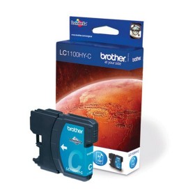 Original Ink Cartridge Brother LC-1100HYC Cyan by Brother, Printer toners and inks - Ref: M0502944, Price: 17,91 €, Discount: %