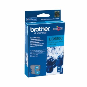 Original Ink Cartridge Brother LC-980C Cyan by Brother, Printer toners and inks - Ref: M0503096, Price: 12,72 €, Discount: %