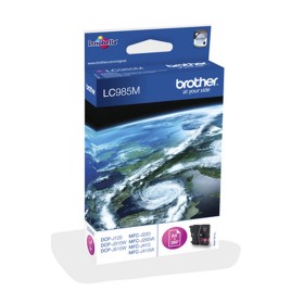 Original Ink Cartridge Brother LC985M Magenta by Brother, Printer toners and inks - Ref: M0503102, Price: 12,93 €, Discount: %