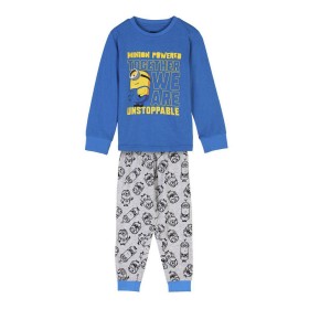 Pijama Infantil Minions Azul