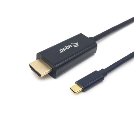 USB A to USB-C Cable Equip NA Black 1 m | Tienda24 - Global Online Shop Tienda24.eu