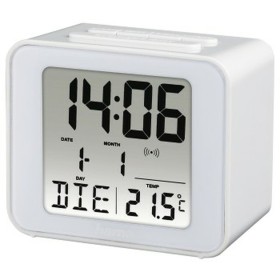 Réveil Analogique Timemark Blanc Lumière LED Silencieux Snooze Mode nuit 9 x 9 x 5,5 cm (9 x 9 x 5,5 cm) | Tienda24 - Global Online Shop Tienda24.eu