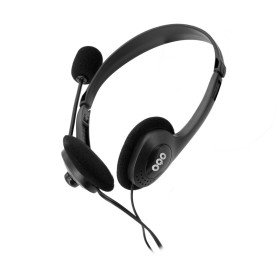 Headphones with Microphone OQO AU001-U Black Multicolour by OQO, Headphones and accessories - Ref: M0516539, Price: 9,85 €, D...