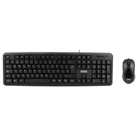 clavier et souris OQO TR001-U Noir Multicouleur Espagnol Qwerty de OQO, Ensembles Clavier et Souris - Réf : M0516544, Prix : ...