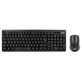 Keyboard and Mouse Ibox IKM5010W Black Qwerty US | Tienda24 - Global Online Shop Tienda24.eu