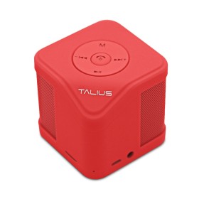 Bluetooth-Lautsprecher Talius Cube 3W Rot 3 W von Talius, Tragbare Lautsprecher und Docking-Lautsprecher - Ref: M0518224, Pre...