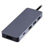 USB Hub TNB iClick Grey | Tienda24 - Global Online Shop Tienda24.eu