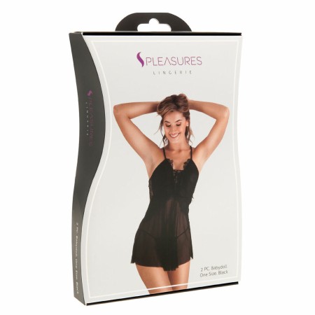 Dress S Pleasures Black (One size) | Tienda24 Tienda24.eu