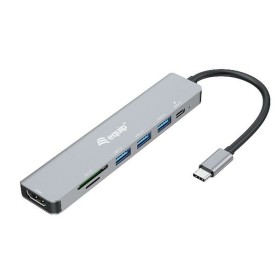 Cable USB-C a USB-C KSIX Blanco | Tienda24 - Global Online Shop Tienda24.eu