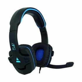 Gaming Headset with Microphone Ewent PL3320 Black Blue by Ewent, PC Headsets - Ref: S0212209, Price: 18,42 €, Discount: %