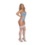 Conjunto de Lingerie Exposed Azul 2 Peças (L/XL) | Tienda24 Tienda24.eu