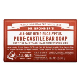 Savon Dr Bronner's 140 g Eucalyptus de Dr Bronner's, Savons et nettoyants pour les mains - Réf : M0118430, Prix : 6,68 €, Rem...