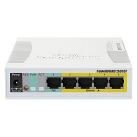 Commutateur Réseau de Bureau Mikrotik RB260GSP de Mikrotik, Commutateurs de réseau - Réf : S0239855, Prix : 61,33 €, Remise : %