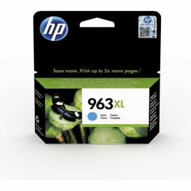 Cartucho de Tinta Original HP 963XL 22 ml-47 ml Cian de HP, Tóners y tinta de impresora - Ref: S0239864, Precio: 43,34 €, Des...