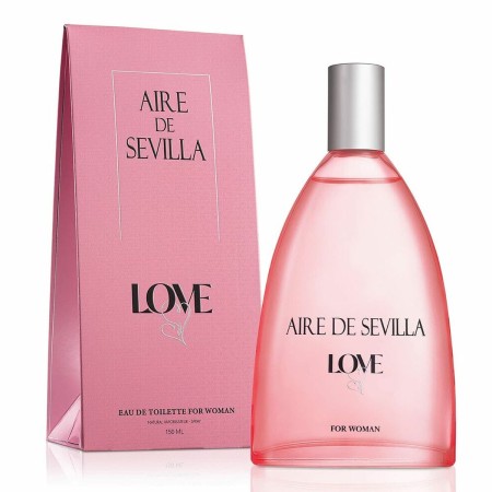 Perfume Mujer Aire Sevilla Love EDT 150 ml de Aire Sevilla, Agua de tocador - Ref: M0118635, Precio: 15,74 €, Descuento: %