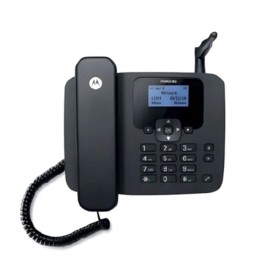 Landline Telephone Motorola 107FW410L Black by Motorola, Analogue telephones - Ref: S0241483, Price: 96,40 €, Discount: %