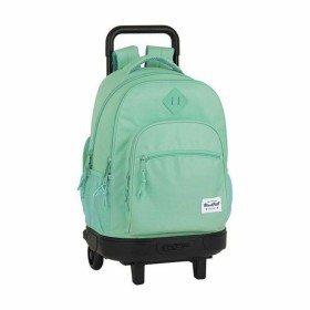 Mochila Escolar con Ruedas Real Betis Balompié Negro Lima 28 x 34 x 10 cm | Tienda24 Tienda24.eu