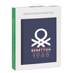 Papierwaren-Set Benetton Spring Celeste A4 3 Stücke | Tienda24 Tienda24.eu