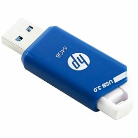 Clé USB HP HPFD755W-64 64 GB Bleu de HP, Clés USB - Réf : S0426452, Prix : 8,92 €, Remise : %