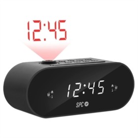 Radio Alarm Clock with LCD Projector SPC 4586N Black by SPC, Alarm clocks - Ref: S0429019, Price: 27,83 €, Discount: %