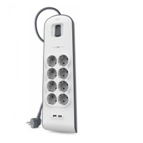 Regleta Enchufes 8 Tomas con Interruptor Belkin BSV804VF2M de Belkin, Regletas - Ref: S0441350, Precio: 33,57 €, Descuento: %