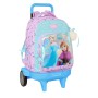 Mochila Escolar com Rodas Frozen Cool days Violeta Azul celeste 33 x 45 x 22 cm | Tienda24 Tienda24.eu