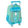 Mochila Escolar con Ruedas Stitch Aloha Turquesa 26 x 34 x 11 cm | Tienda24 Tienda24.eu