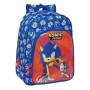 Schulrucksack Sonic Prime Blau 26 x 34 x 11 cm | Tienda24 Tienda24.eu