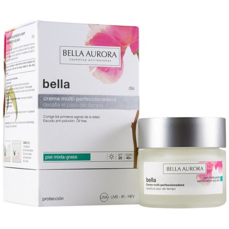 Day-time Anti-aging Cream Bella Aurora Combination Skin Anti Tache Spf 20 (50 ml) Spf 20 50 ml (1 Unit) by Bella Aurora, Mois...