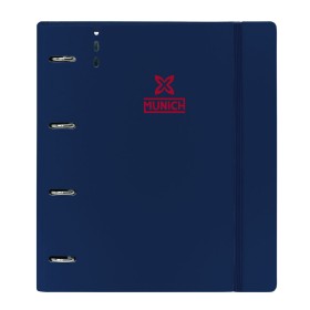 Carpeta de anillas El Ganso Classic Azul marino A4 27 x 33 x 6 cm | Tienda24 Tienda24.eu