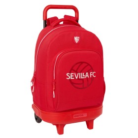 Cartable d'école Real Sporting de Gijón Rouge (38 x 28 x 6 cm) | Tienda24 Tienda24.eu